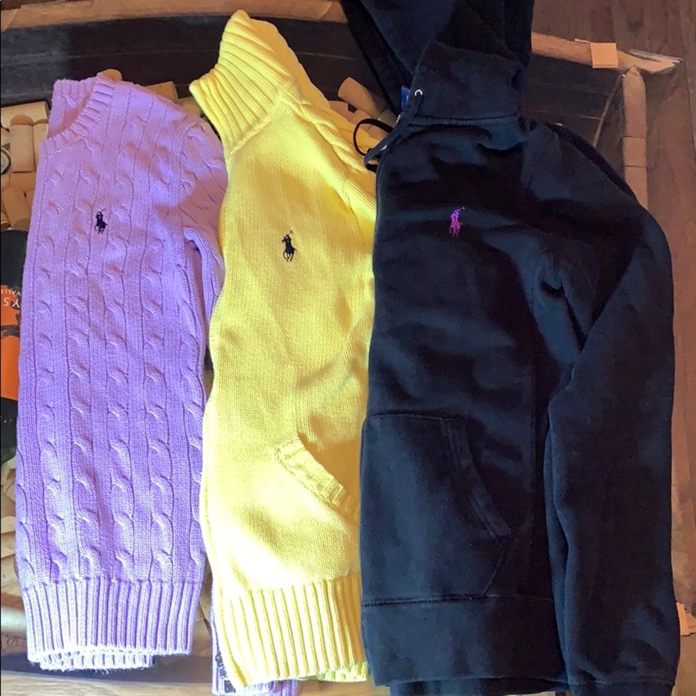 🎊3 Ralph Lauren Sweaters